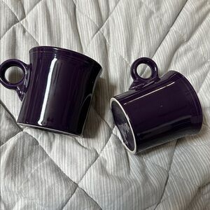 Fiesta Purple Plum Tom & Jerry Mug Fiestaware Set of 2